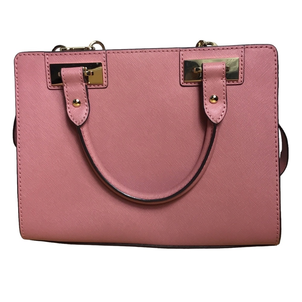 Michael Kors Quinn Medium Saffiano Leather Satchel Handbag NEW - Picture 4 of 9